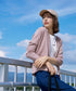 【小倉優子さん着用・接触冷感】サマーニットショートパーカー